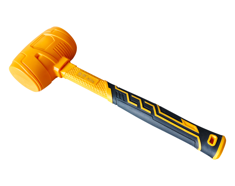 包塑柄牛筋橡膠錘